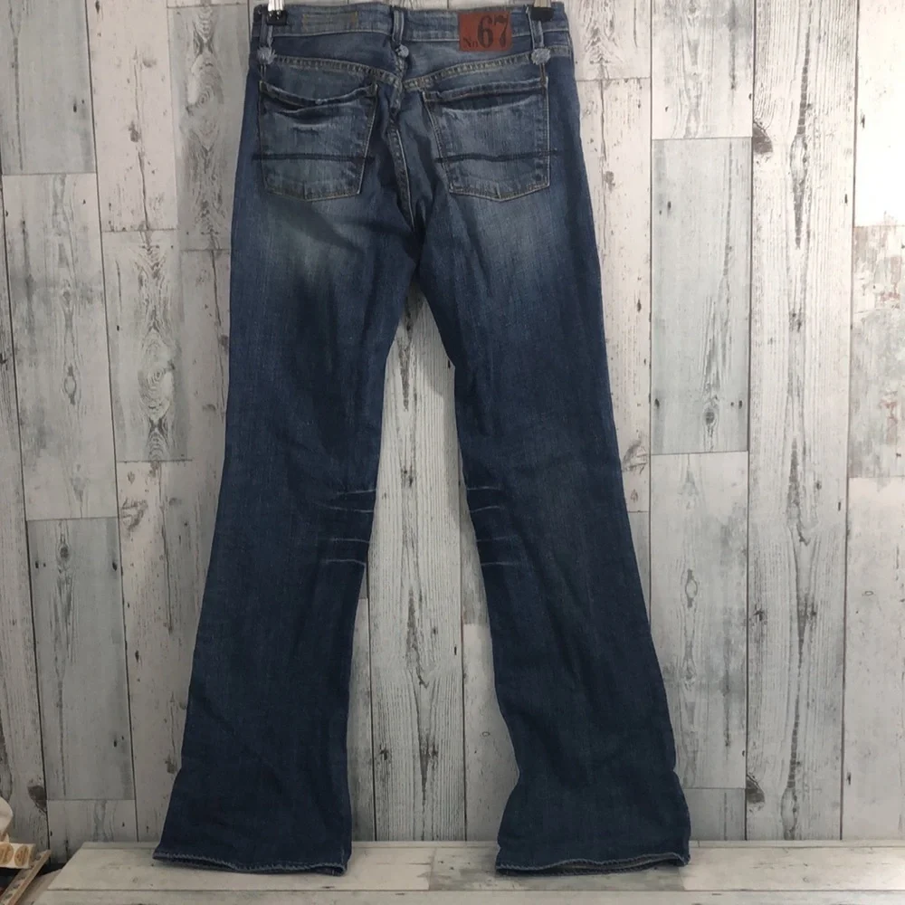 Polo by Ralph Lauren Kelly Stretch Bootcut Distressed Jeans Size 2/26 - Picture 2 of 13